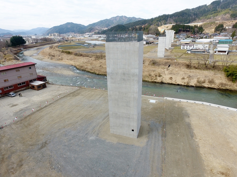 中部縦貫道下切高架橋